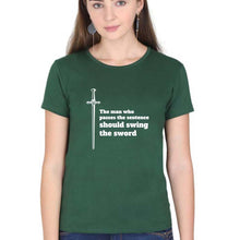 Load image into Gallery viewer, The Rings of Power T-Shirt for Women-Dark Green-Ektarfa.online
