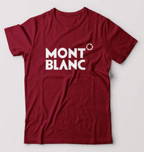 Load image into Gallery viewer, Mont Blanc T-Shirt for Men-Maroon-Ektarfa.online
