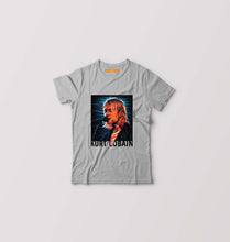 Load image into Gallery viewer, Kurt Cobain Kids T-Shirt for Boy/Girl-Grey-Ektarfa.online
