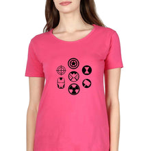 Load image into Gallery viewer, Marvel Superhero T-Shirt for Women-Pink-Ektarfa.online
