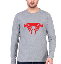 Load image into Gallery viewer, Spiderman Superhero Full Sleeves T-Shirt for Men-Grey-Ektarfa.online
