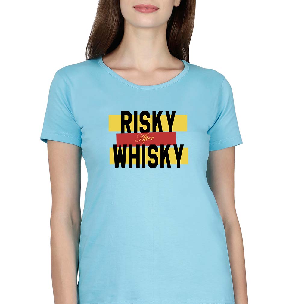 Whisky T-Shirt for Women-SkyBlue-Ektarfa.online