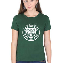 Load image into Gallery viewer, Jaguar T-Shirt for Women-Dark Green-Ektarfa.online

