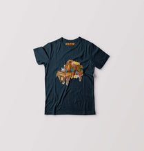 Load image into Gallery viewer, Piano T-Shirt for Boy/Girl-Petrol Blue-Ektarfa.online
