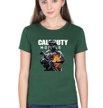 Load image into Gallery viewer, Call of Duty (COD) T-Shirt for Women-Dark Green-Ektarfa.online
