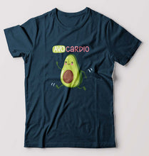 Load image into Gallery viewer, Avocado T-Shirt for Men-Petrol Blue-Ektarfa.online
