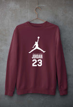 Load image into Gallery viewer, Michael Jordan Unisex Sweatshirt for Men/Women-Maroon-Ektarfa.online
