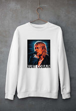 Load image into Gallery viewer, Kurt Cobain Unisex Sweatshirt for Men/Women-White-Ektarfa.online
