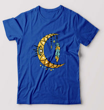 Load image into Gallery viewer, Dream Catcher Moon T-Shirt for Men-Royal Blue-Ektarfa.online
