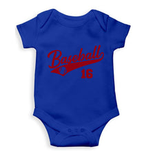 Load image into Gallery viewer, Baseball Kids Romper Kids Romper For Baby Boy/Girl-0-5 Months(18 Inches)-Royal Blue-Ektarfa.online
