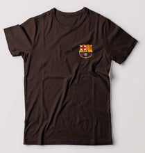Load image into Gallery viewer, Barcelona Logo T-Shirt for Men-Coffee Brown-Ektarfa.online
