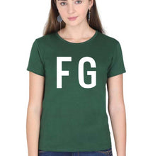 Load image into Gallery viewer, Fear of God T-Shirt for Women-Dark Green-Ektarfa.online
