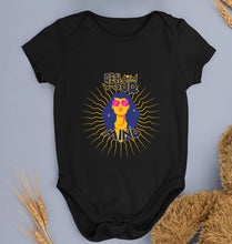 Load image into Gallery viewer, Psychedelic Mind Kids Romper For Baby Boy/Girl-Black-Ektarfa.online
