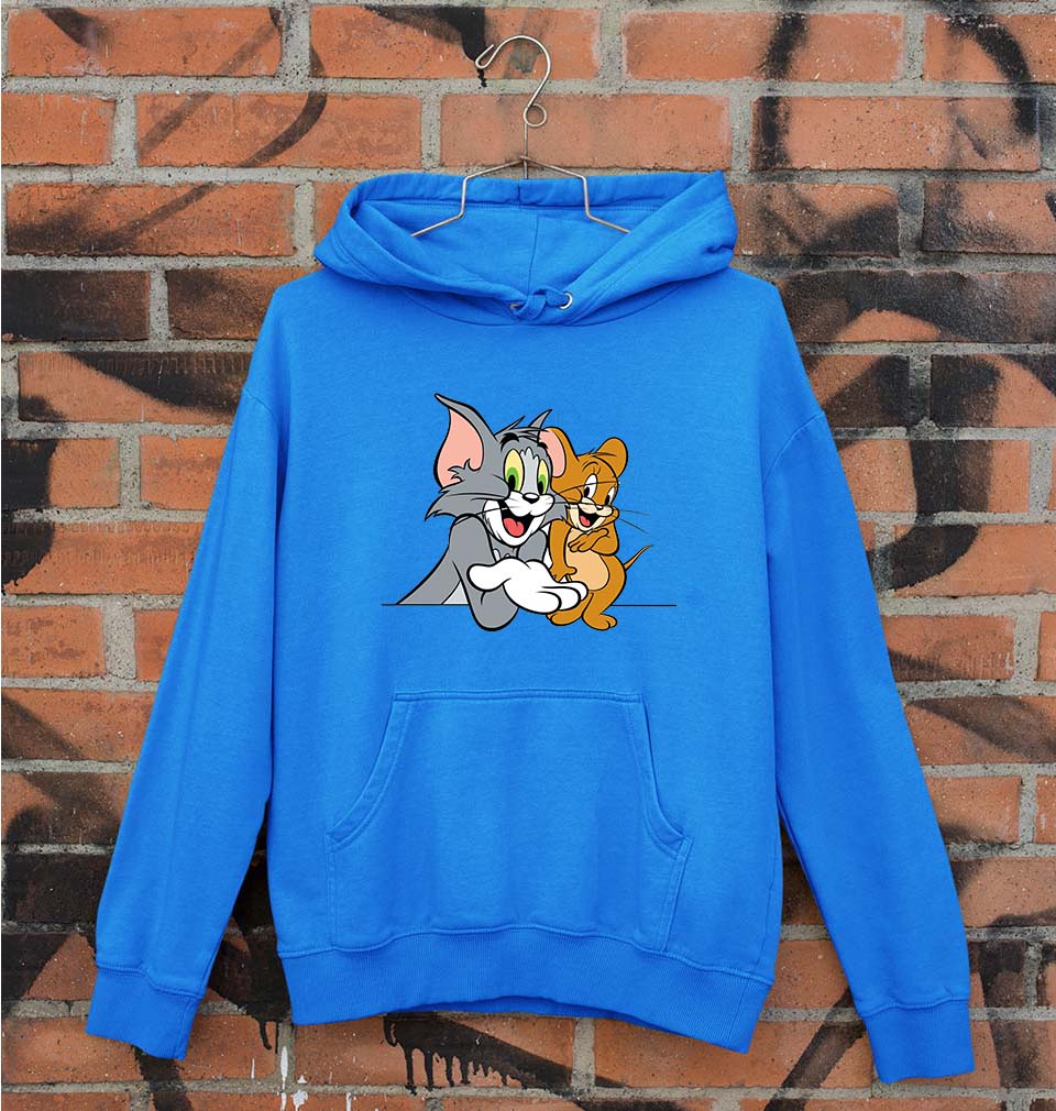 Tom and Jerry Unisex Hoodie for Men/Women-Royal Blue-Ektarfa.online