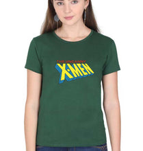 Load image into Gallery viewer, X-Men T-Shirt for Women-Dark Green-Ektarfa.online
