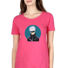 Load image into Gallery viewer, Gojo Satoru Anime T-Shirt for Women-Pink-Ektarfa.online
