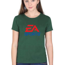 Load image into Gallery viewer, EA Sports T-Shirt for Women-Dark Green-Ektarfa.online
