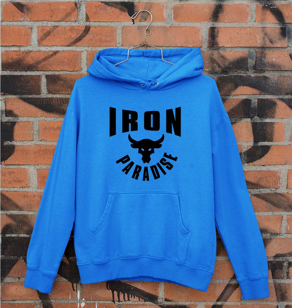 Iron Paradise Unisex Hoodie for Men/Women-Royal Blue-Ektarfa.online