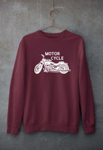 Load image into Gallery viewer, Motorcycle Unisex Sweatshirt for Men/Women-Maroon-Ektarfa.online
