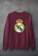 Load image into Gallery viewer, Real Madrid Unisex Sweatshirt for Men/Women-Maroon-Ektarfa.online
