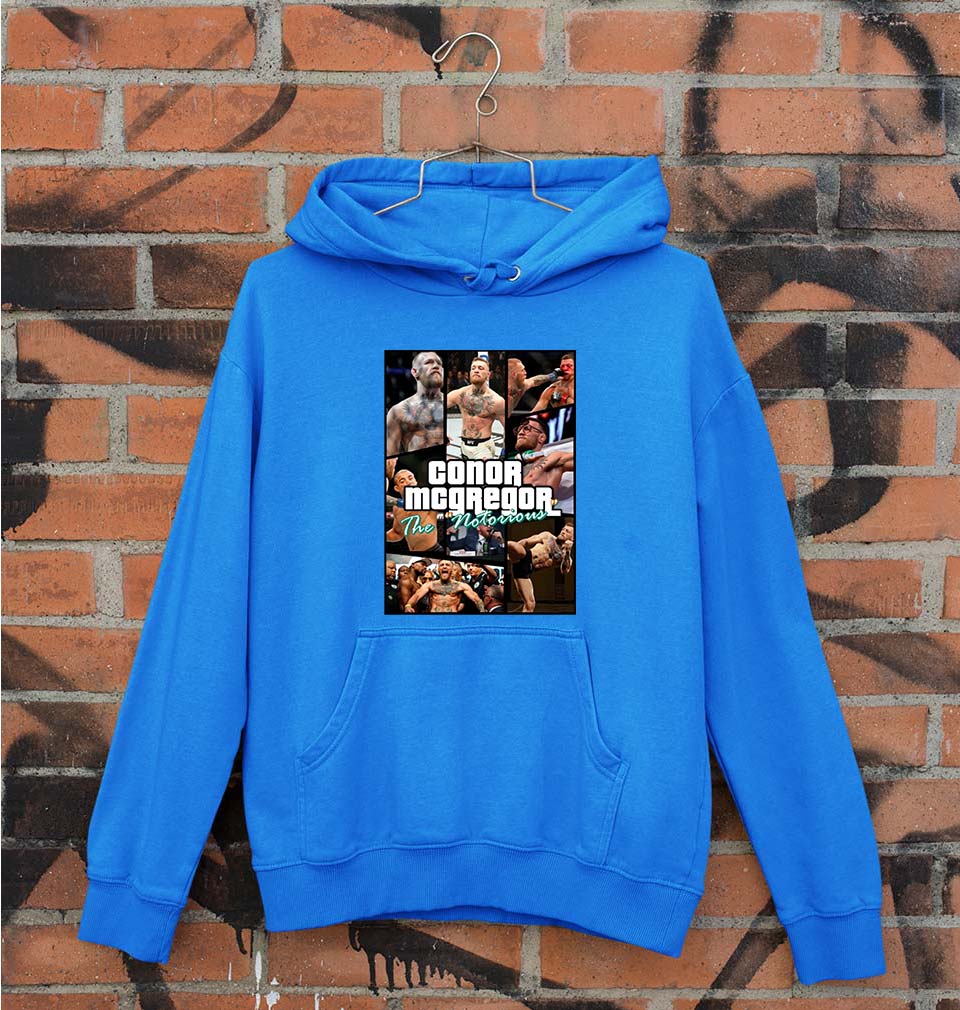 Conor McGregor UFC Unisex Hoodie for Men/Women-Royal Blue-Ektarfa.online