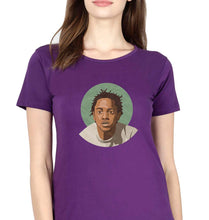 Load image into Gallery viewer, Kendrick Lamar T-Shirt for Women-Purple-Ektarfa.online
