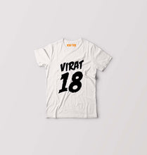 Load image into Gallery viewer, Virat Kohli Kids T-Shirt for Boy/Girl-White-Ektarfa.online
