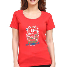 Load image into Gallery viewer, Billard Pool T-Shirt for Women-Red-Ektarfa.online
