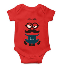 Load image into Gallery viewer, Minion Kids Romper For Baby Boy/Girl-0-5 Months(18 Inches)-Red-Ektarfa.online
