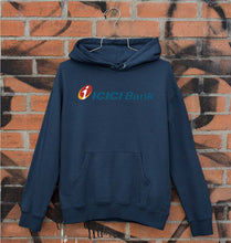 Load image into Gallery viewer, ICICI Bank Unisex Hoodie for Men/Women-Navy Blue-Ektarfa.online
