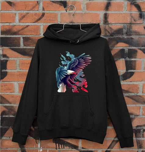 Eagle Unisex Hoodie for Men/Women-Black-Ektarfa.online