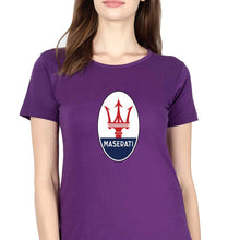 Load image into Gallery viewer, Maserati T-Shirt for Women-Purple-Ektarfa.online
