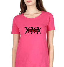 Load image into Gallery viewer, xxxtentaction T-Shirt for Women-Pink-Ektarfa.online
