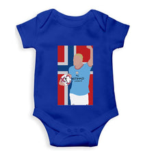 Load image into Gallery viewer, Erling Haaland Kids Romper For Baby Boy/Girl-0-5 Months(18 Inches)-Royal Blue-Ektarfa.online
