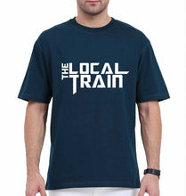 Load image into Gallery viewer, The Local Train Oversized T-Shirt for Men-Petrol Blue-Ektarfa.online
