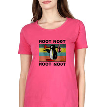 Load image into Gallery viewer, Pingu T-Shirt for Women-Pink-Ektarfa.online
