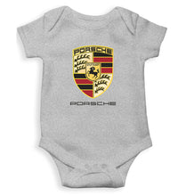 Load image into Gallery viewer, Porsche Logo Kids Romper For Baby Boy/Girl-0-5 Months(18 Inches)-Grey-Ektarfa.online
