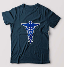 Load image into Gallery viewer, Doctor T-Shirt for Men-Petrol Blue-Ektarfa.online
