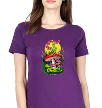 Load image into Gallery viewer, Trippy Psychedelic Weed Stoned T-Shirt for Women-Ektarfa.online
