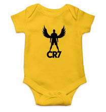 Load image into Gallery viewer, Cristiano Ronaldo CR7 Kids Romper For Baby Boy/Girl-0-5 Months(18 Inches)-Yellow-Ektarfa.online
