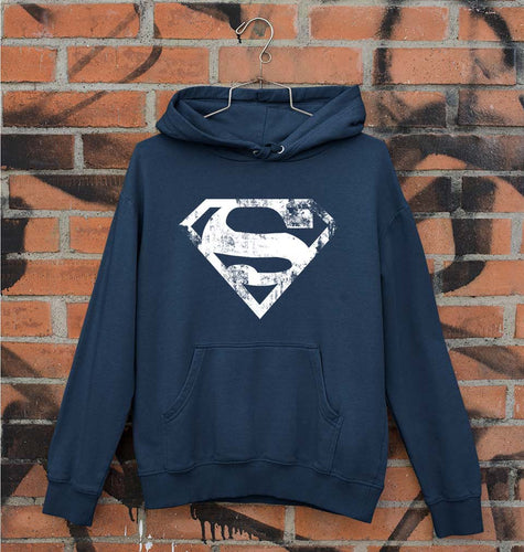 Superman Superhero Unisex Hoodie for Men/Women-Navy Blue-Ektarfa.online