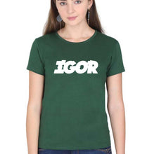 Load image into Gallery viewer, Igor T-Shirt for Women-Dark Green-Ektarfa.online

