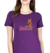 Load image into Gallery viewer, Scooby Doo T-Shirt for Women-Purple-Ektarfa.online
