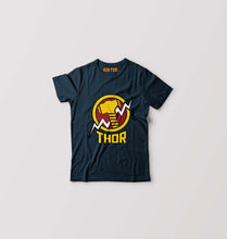 Load image into Gallery viewer, Thor Superhero Kids T-Shirt for Boy/Girl-petrol blue-Ektarfa.online
