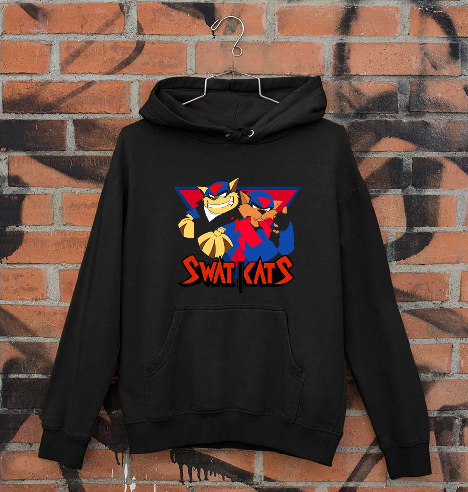 Swat Kats Unisex Hoodie for Men/Women-Black-Ektarfa.online