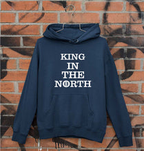 Load image into Gallery viewer, GOT Game Of Thrones King In The North Unisex Hoodie for Men/Women-Navy Blue-Ektarfa.online
