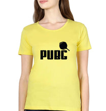 Load image into Gallery viewer, PUBG T-Shirt for Women-Yellow-Ektarfa.online
