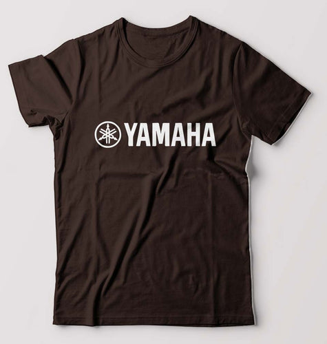 Yamaha T-Shirt for Men-Coffee Brown-Ektarfa.online