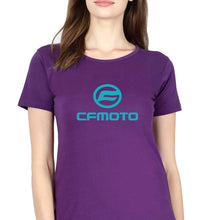 Load image into Gallery viewer, CFMoto T-Shirt for Women-Purple-Ektarfa.online
