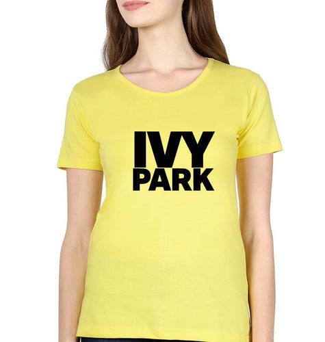 Ivy Park T-Shirt for Women-Yellow-Ektarfa.online